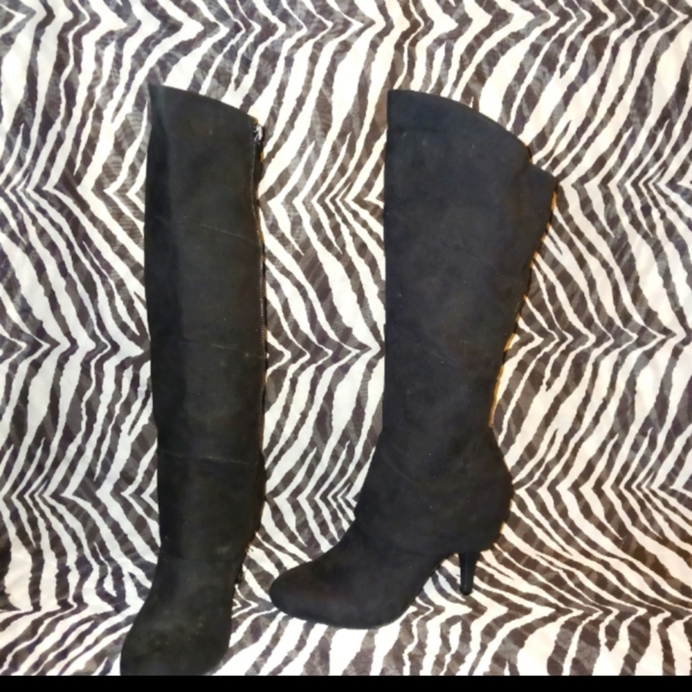 Fergalicious Knee High, 4" Heeled Boots